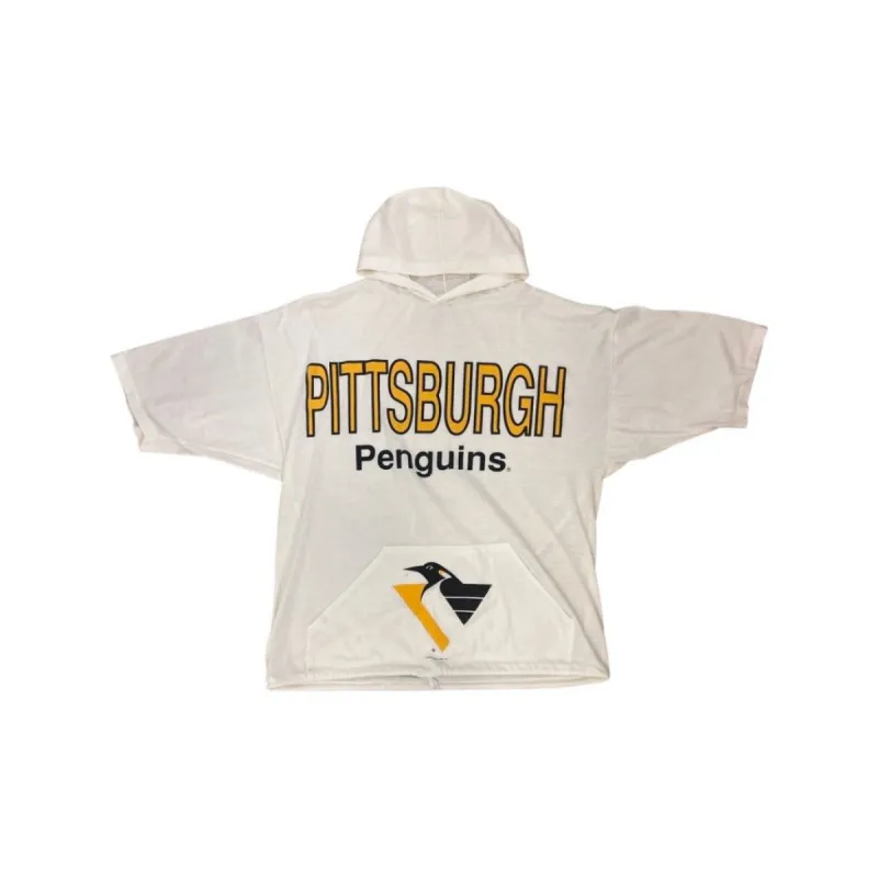 Pittsburgh Penguins Vintage Short Sleeve Hoodie sold by Surplus Market