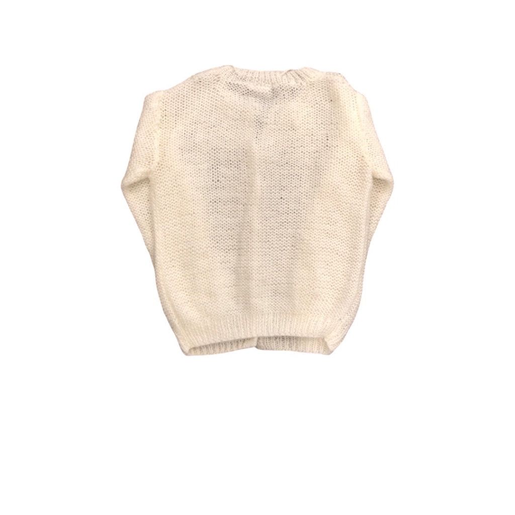 L.S Fashion White Cardigan sold by Surplus Market product image thumbnail 2