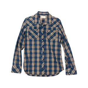 True Religion Plaid Button Up sold by Surplus Market