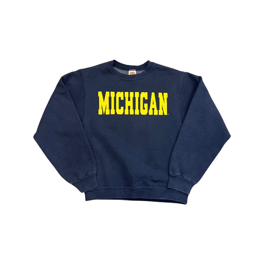 Michigan Wolverines Vintage Crewneck Sweater sold by Surplus Market