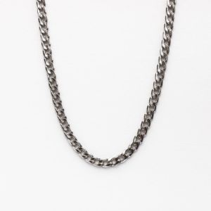 La Mujer Curb Chain Necklace sold by Surplus Market