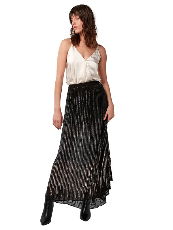 ISOLDE SEQUIN SKIRT made by AS by DF
