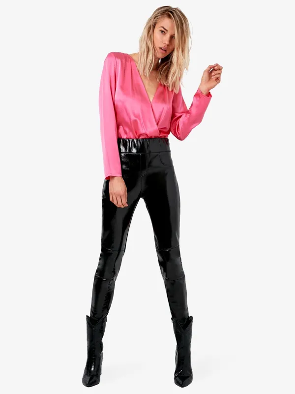 GIGI RECYCLED LEATHER LEGGINGS sold by AS by DF