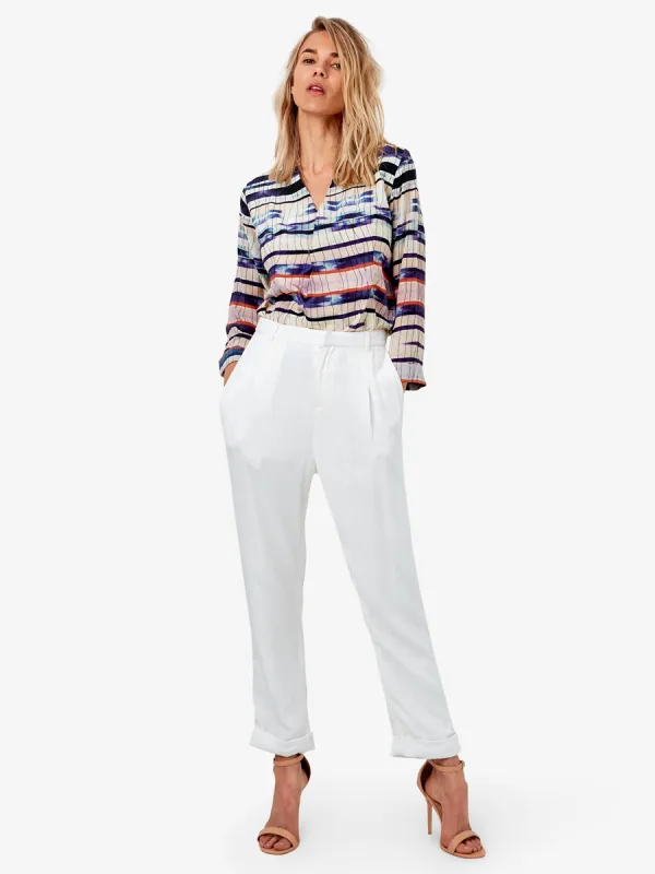 CECILE SILK BLOUSE sold by AS by DF