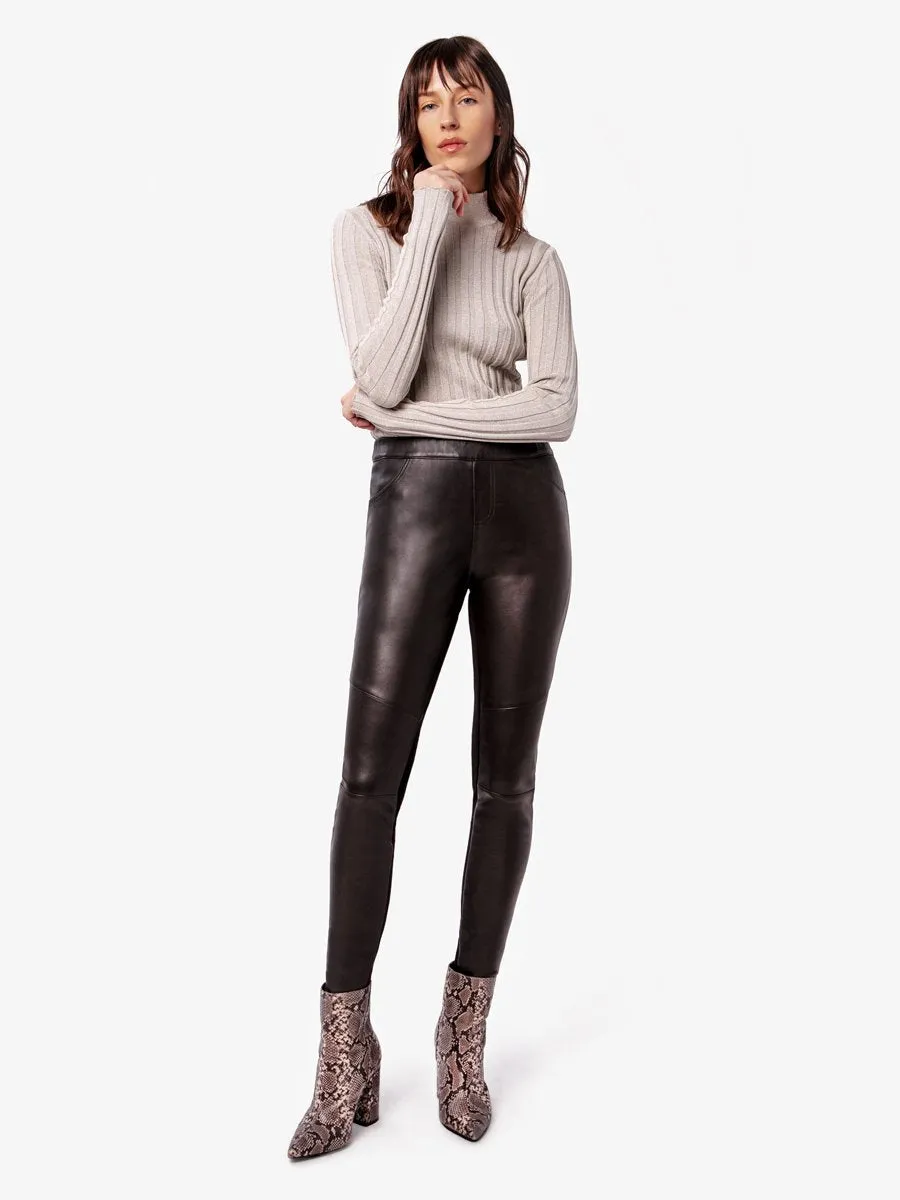 KIKI LEATHER LEGGINGS sold by AS by DF product image thumbnail 4