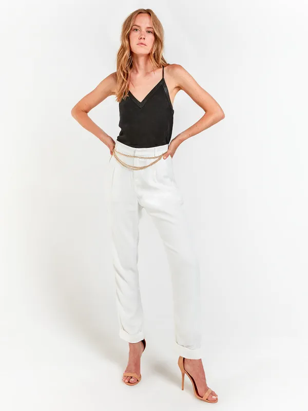 BLACK NIGHTS SILK CAMI sold by AS by DF