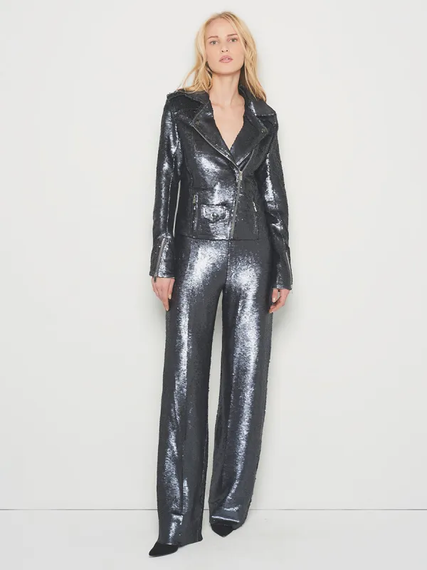 CURVE LULLABY SEQUIN MOTO JACKET sold by AS by DF