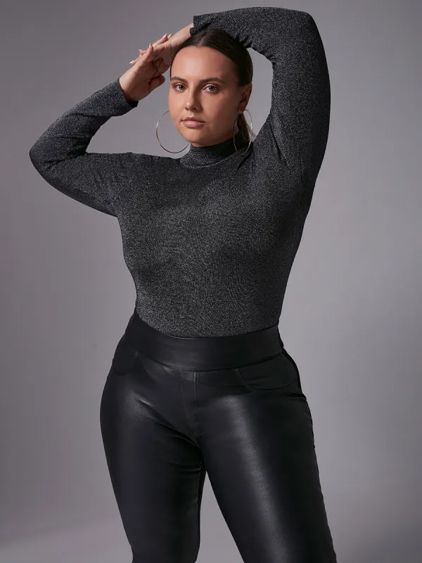 CURVE HARVEST MOON TURTLENECK made by AS by DF