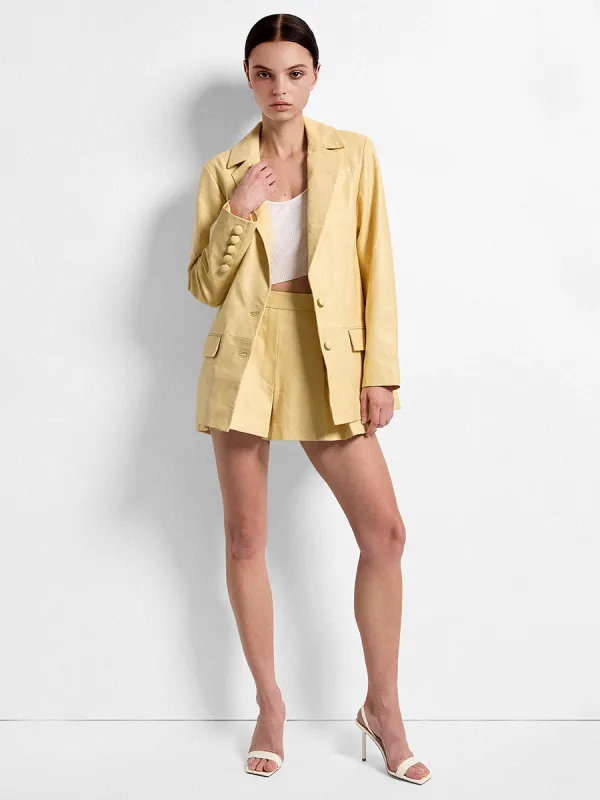 WILLOW LEATHER BLAZER sold by AS by DF