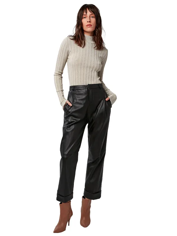 BIANCA LEATHER TROUSERS sold by AS by DF