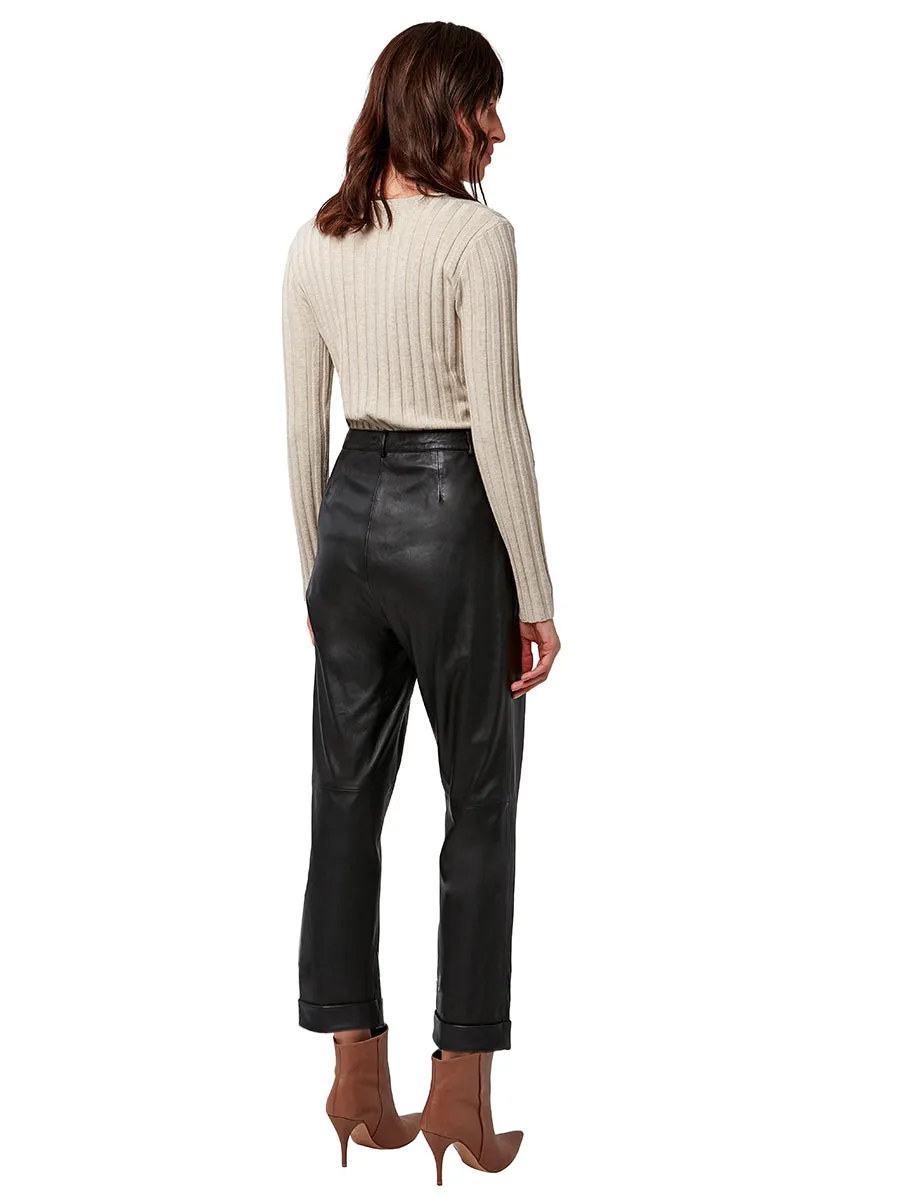BIANCA LEATHER TROUSERS sold by AS by DF product image thumbnail 2