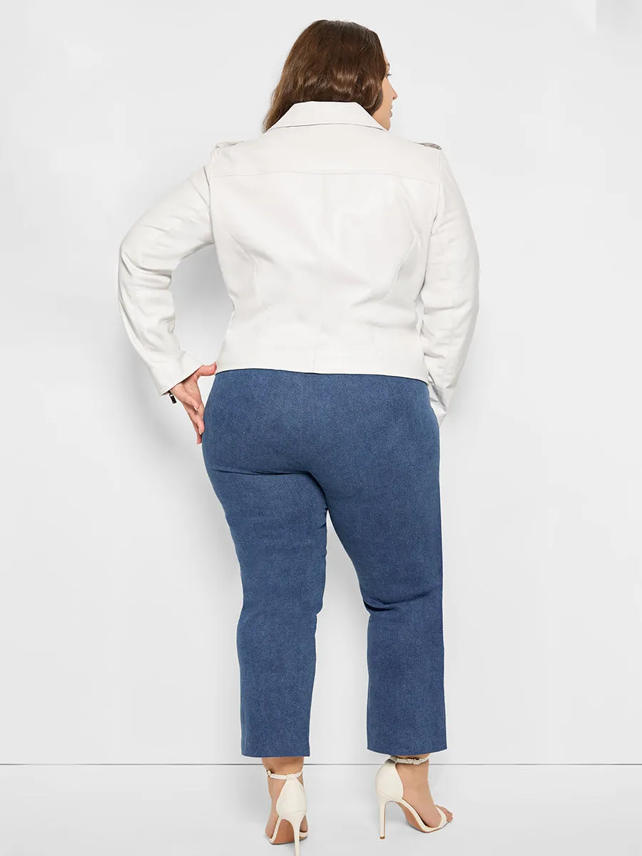 CURVE CULT RECYCLED LEATHER JACKET sold by AS by DF product image thumbnail 3