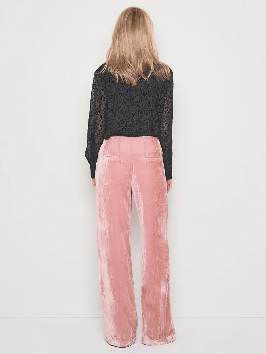 FIONA VELVET STRAIGHT LEG TROUSER sold by AS by DF product image thumbnail 4