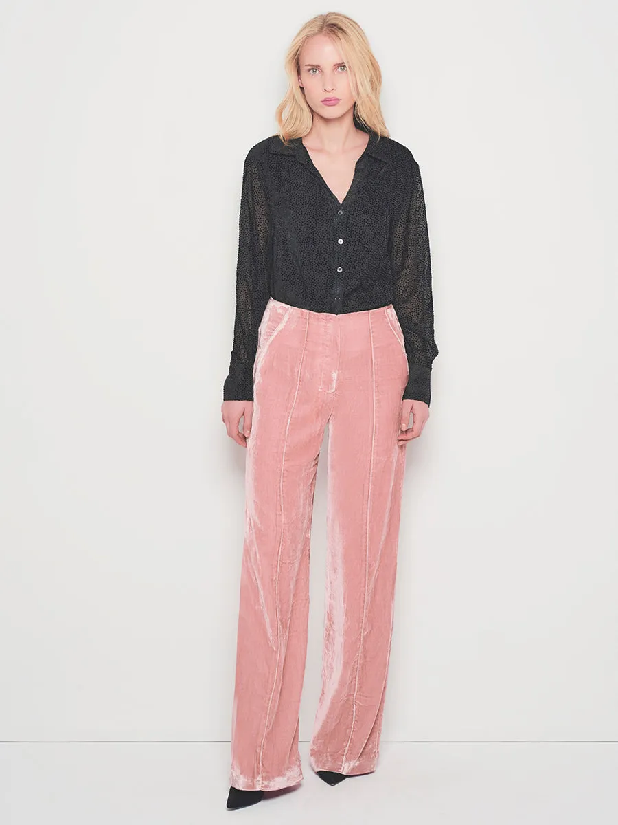 FIONA VELVET STRAIGHT LEG TROUSER sold by AS by DF product image thumbnail 2