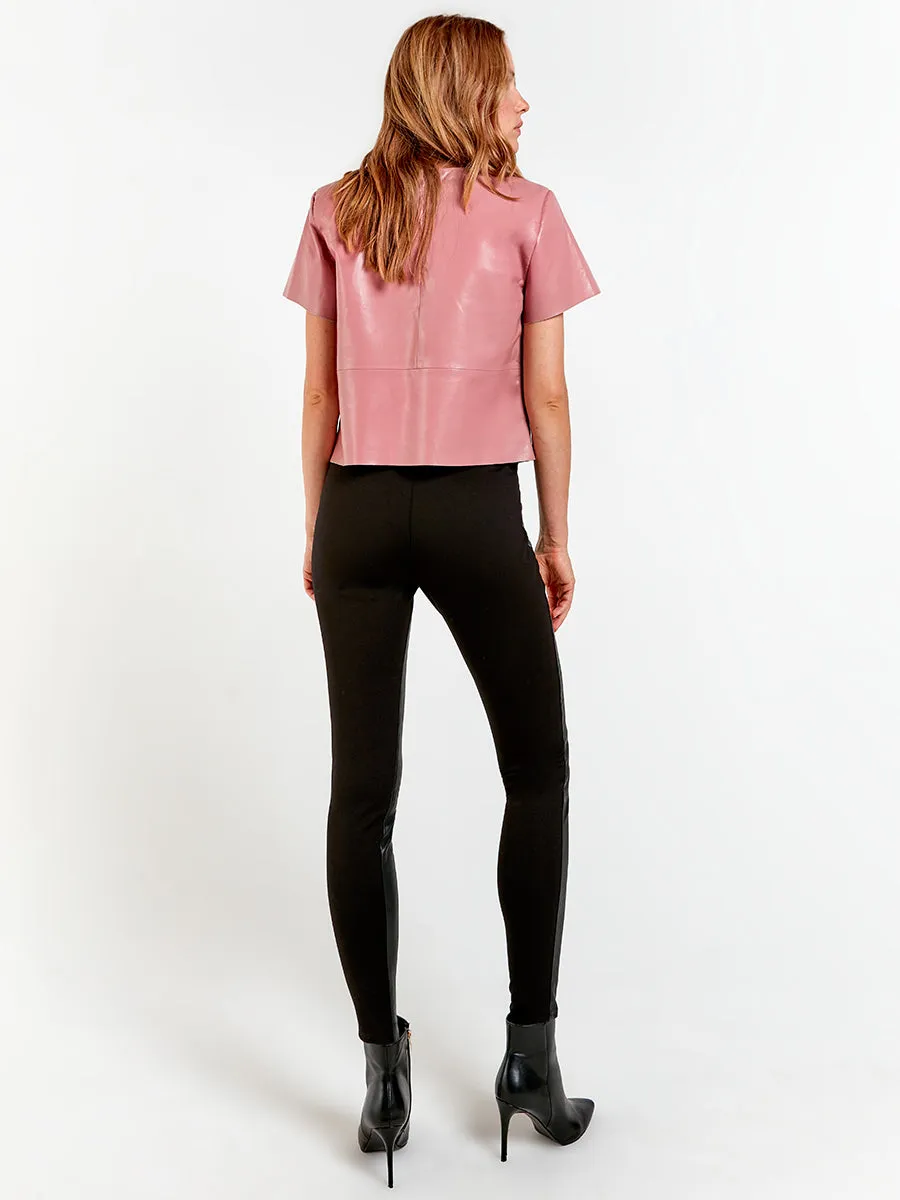 AWAKEN RECYCLED LEATHER TEE sold by AS by DF product image thumbnail 4