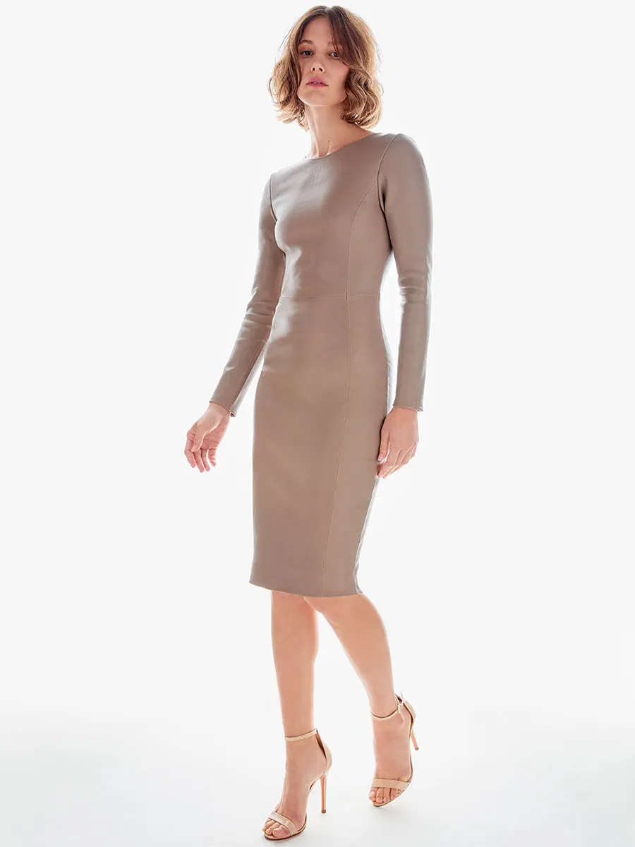 MRS. SMITH STRETCH LEATHER DRESS sold by AS by DF product image thumbnail 2