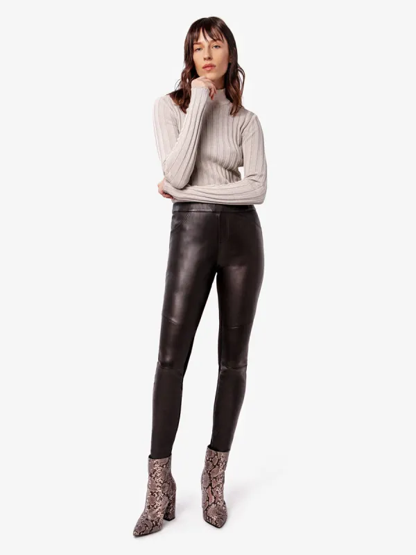 KIKI LEATHER LEGGINGS sold by AS by DF