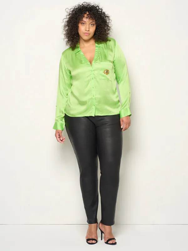 CURVE EVIL EYE BLOUSE sold by AS by DF