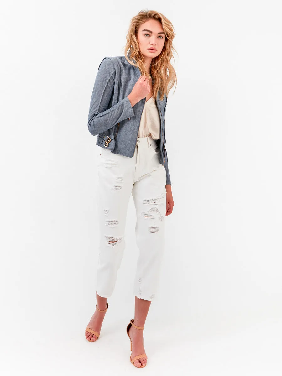 AMIRA MOTO JACKET sold by AS by DF product image thumbnail 2