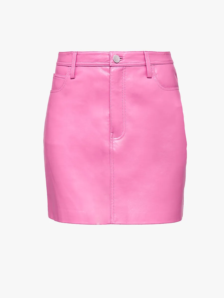 DIXIE LEATHER SKIRT sold by AS by DF product image thumbnail 4