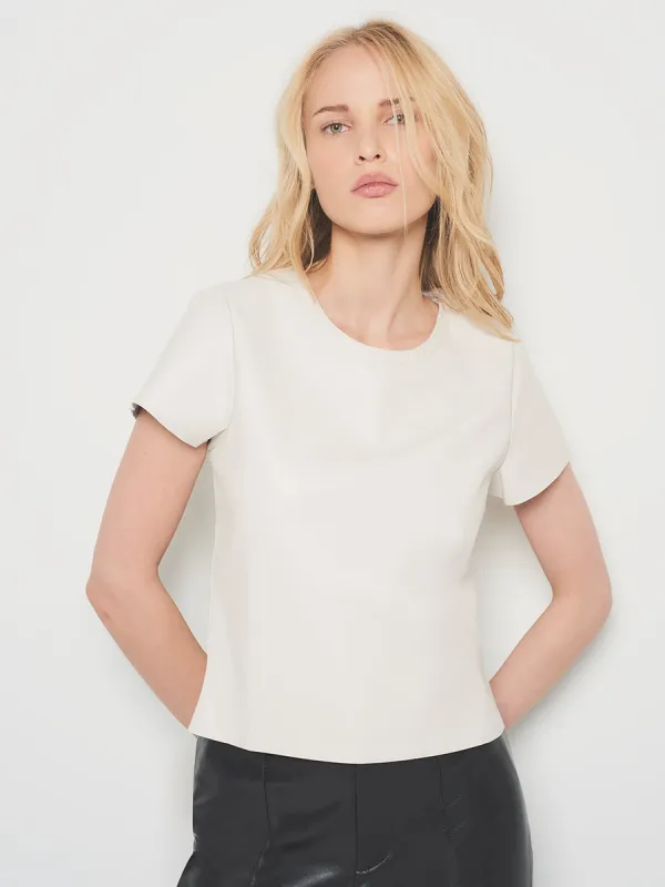 NEW GUARD LEATHER TEE made by AS by DF