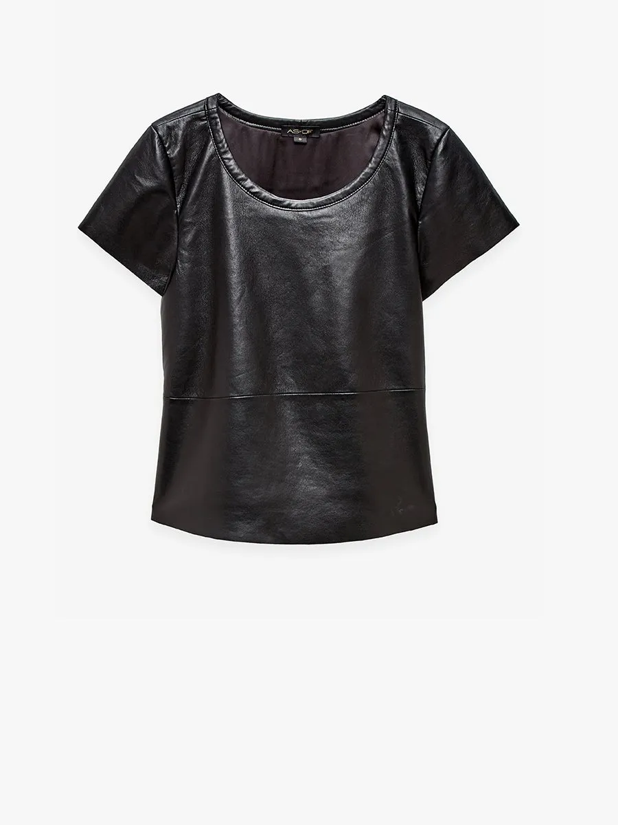 NEW GUARD LEATHER TEE sold by AS by DF product image thumbnail 5