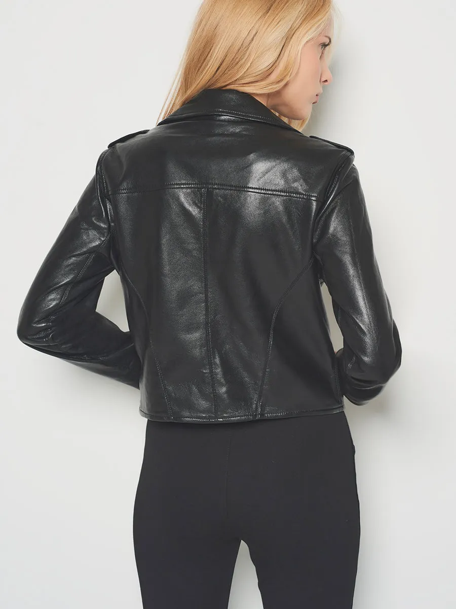 CULT LEATHER JACKET sold by AS by DF product image thumbnail 3