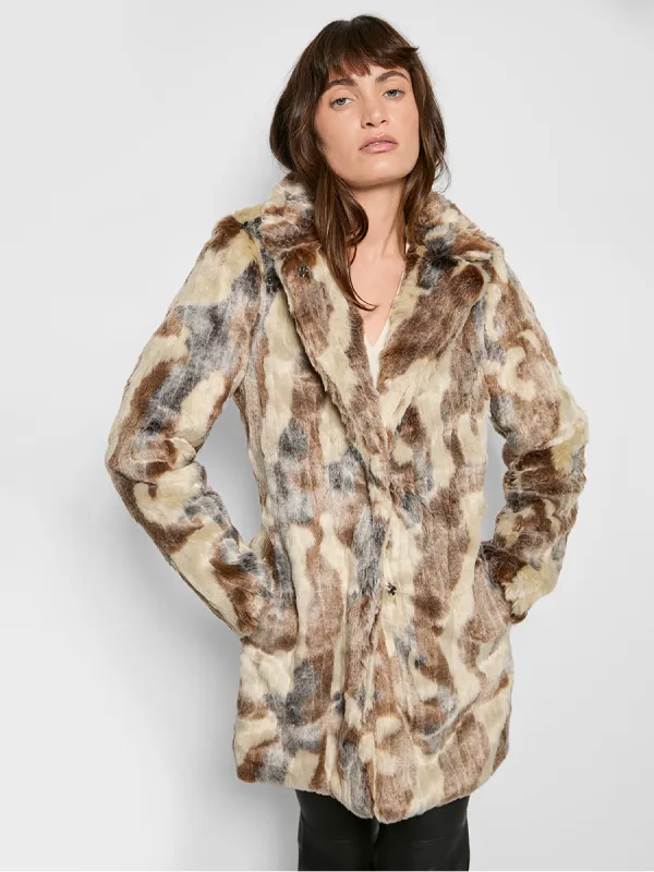 ALEXA FUR JACKET made by AS by DF