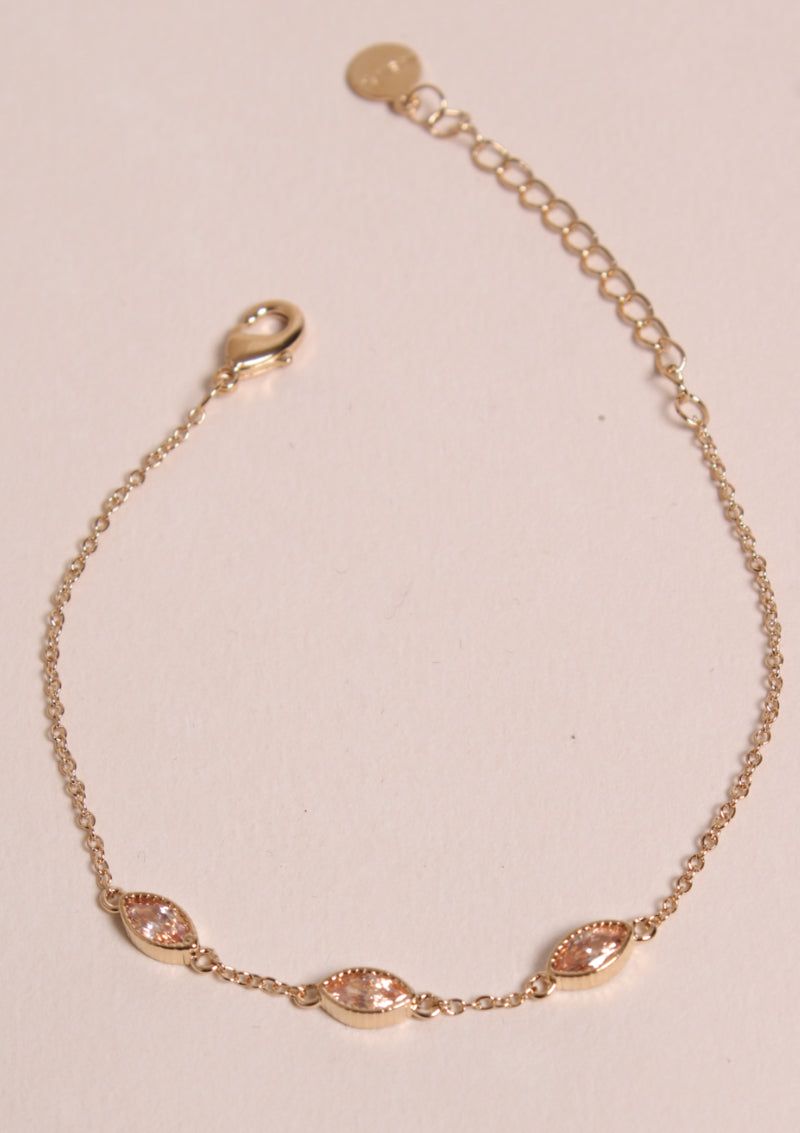 Bracelet Thevana - Champagne sold by Waekura