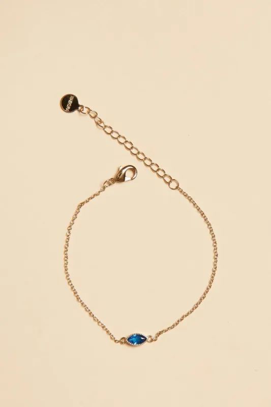 Bracelet Livia - Bleu sold by Waekura