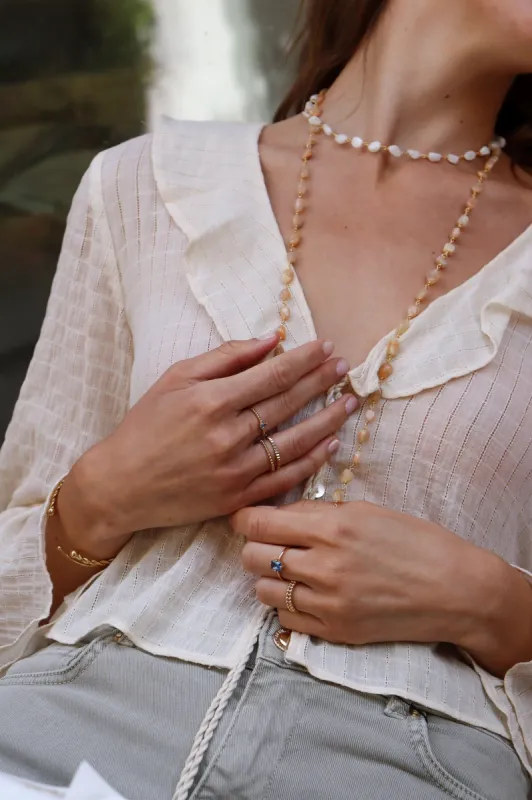 Collier Zora Sautoir sold by Waekura