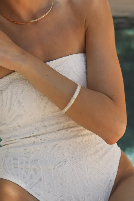 Bracelet fin - Nacre sold by Waekura