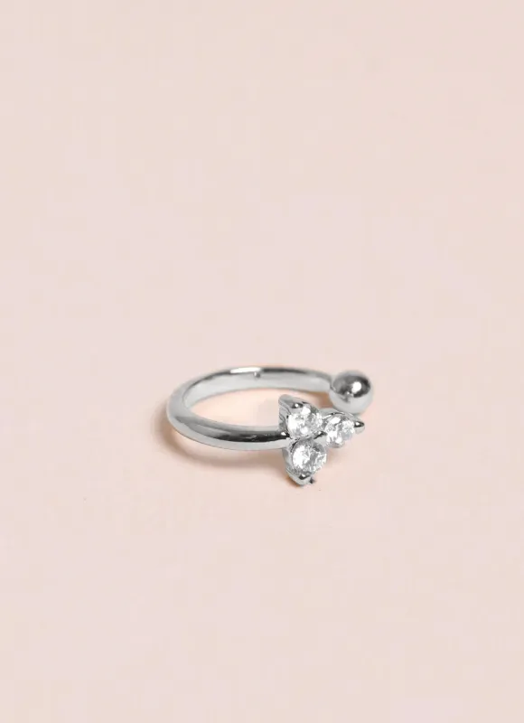 Earcuff Lya - Palladium sold by Waekura