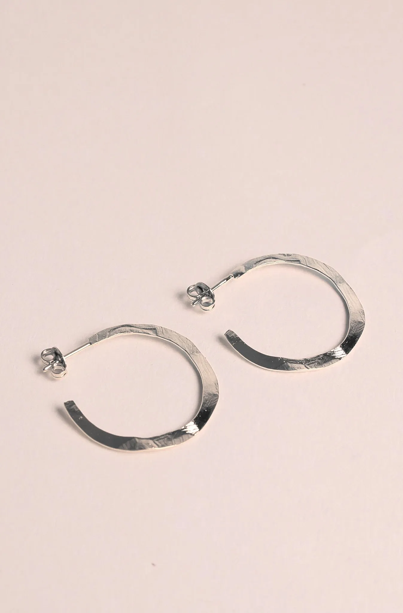 Boucles d'oreilles Andaluz M - Palladium sold by Waekura