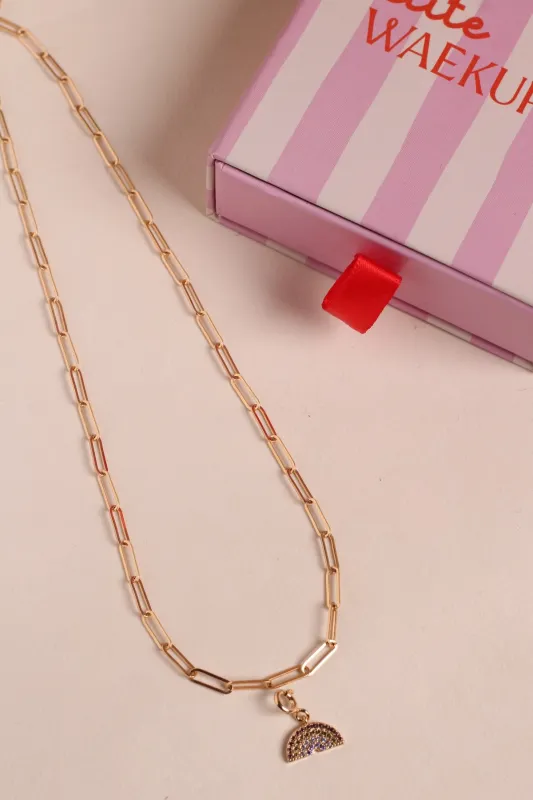 Collier Arc-en-ciel sold by Waekura