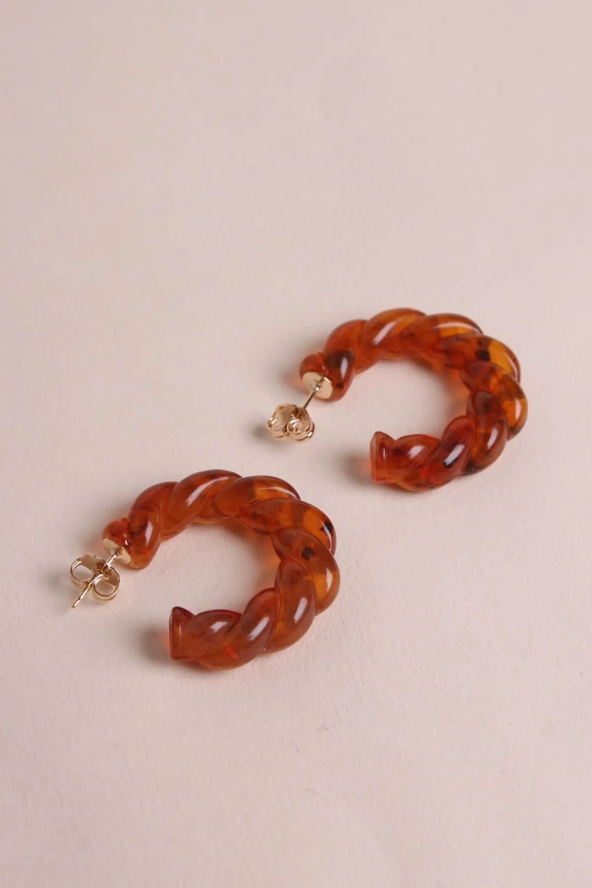 Boucles d'oreilles Roma - Miel sold by Waekura