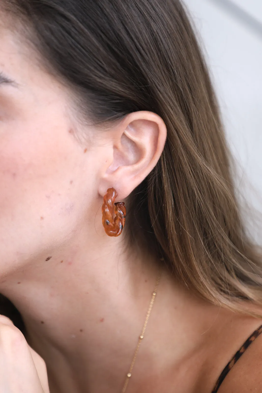 Boucles d'oreilles Roma - Miel sold by Waekura product image thumbnail 3