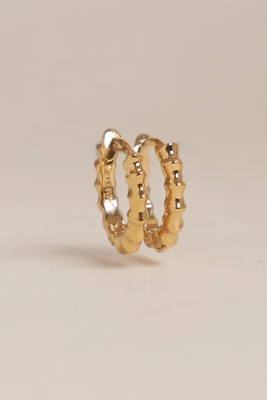 Mini créoles Tova sold by Waekura