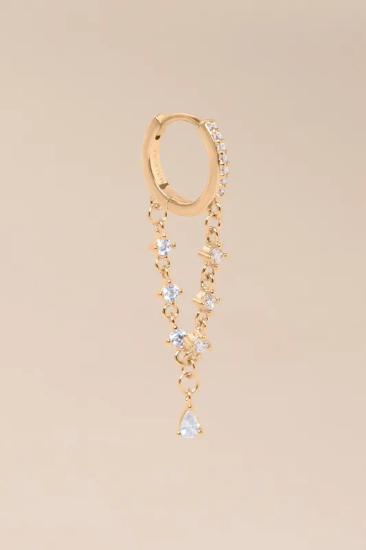 Boucle d'oreille Noam made by Waekura