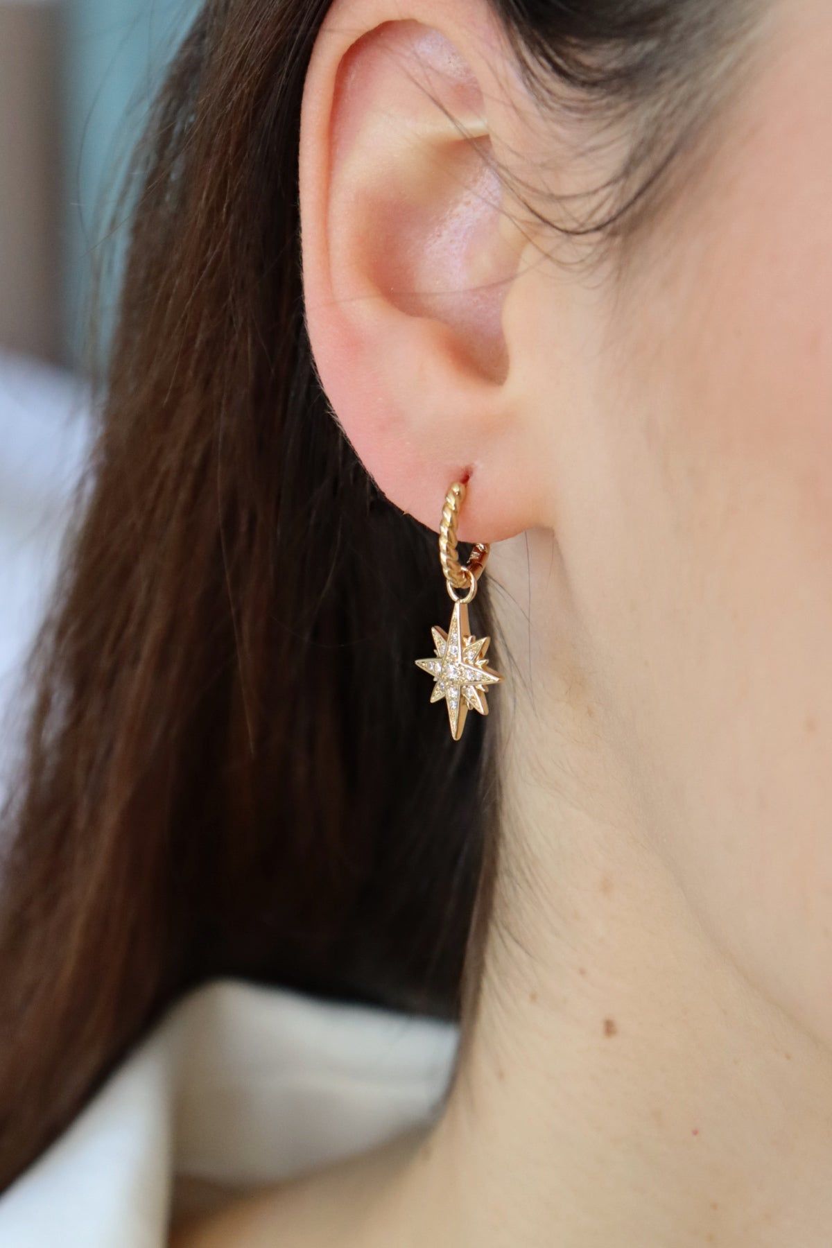 Boucles d'oreilles Étoile du berger sold by Waekura product image thumbnail 2