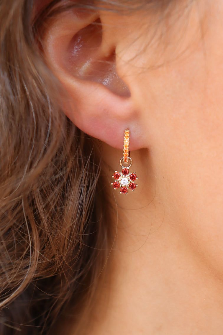 Mini créoles orange sold by Waekura product image thumbnail 4