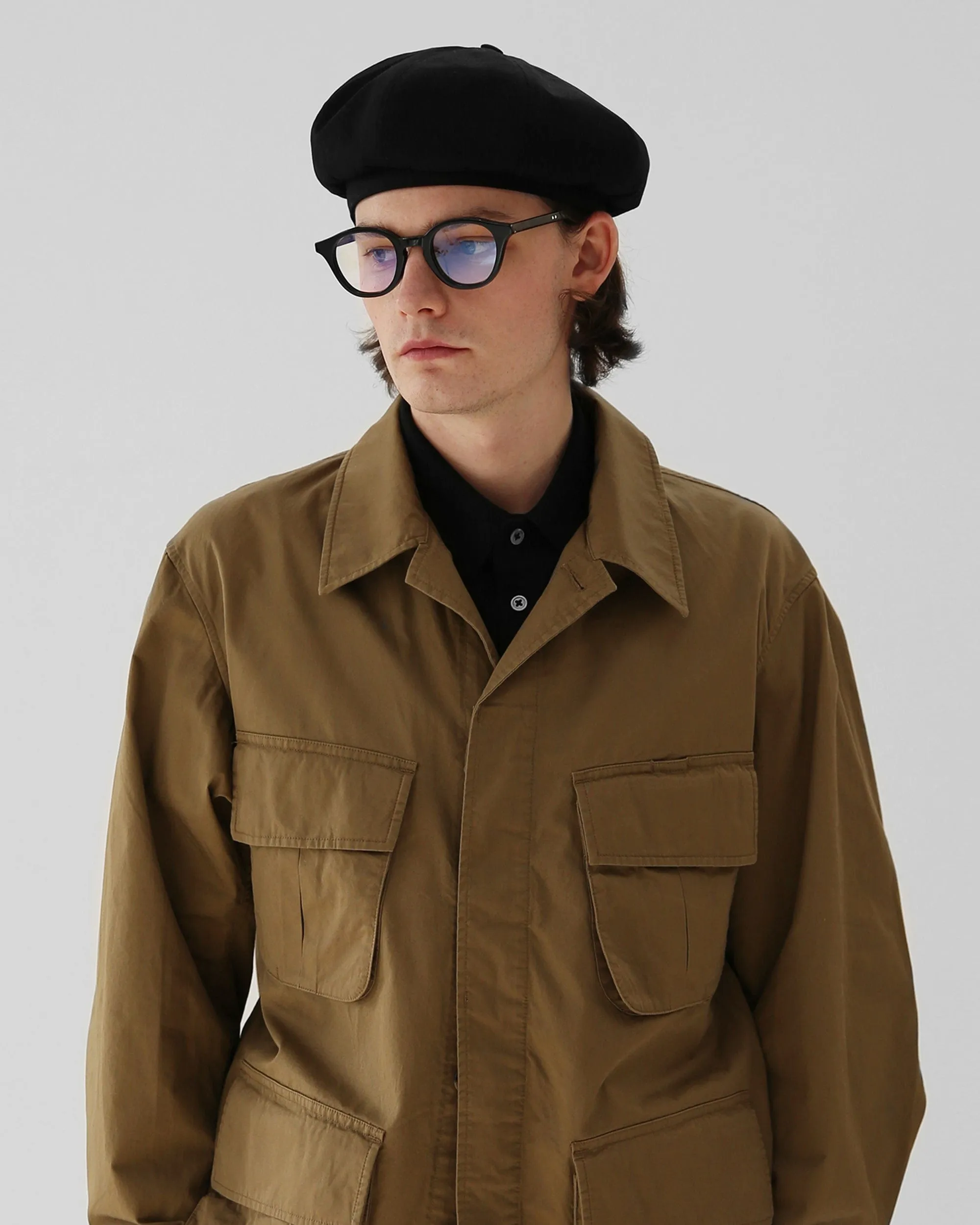 BERET / WEB STRAP / BLACK sold by Undercontrol product image thumbnail 2