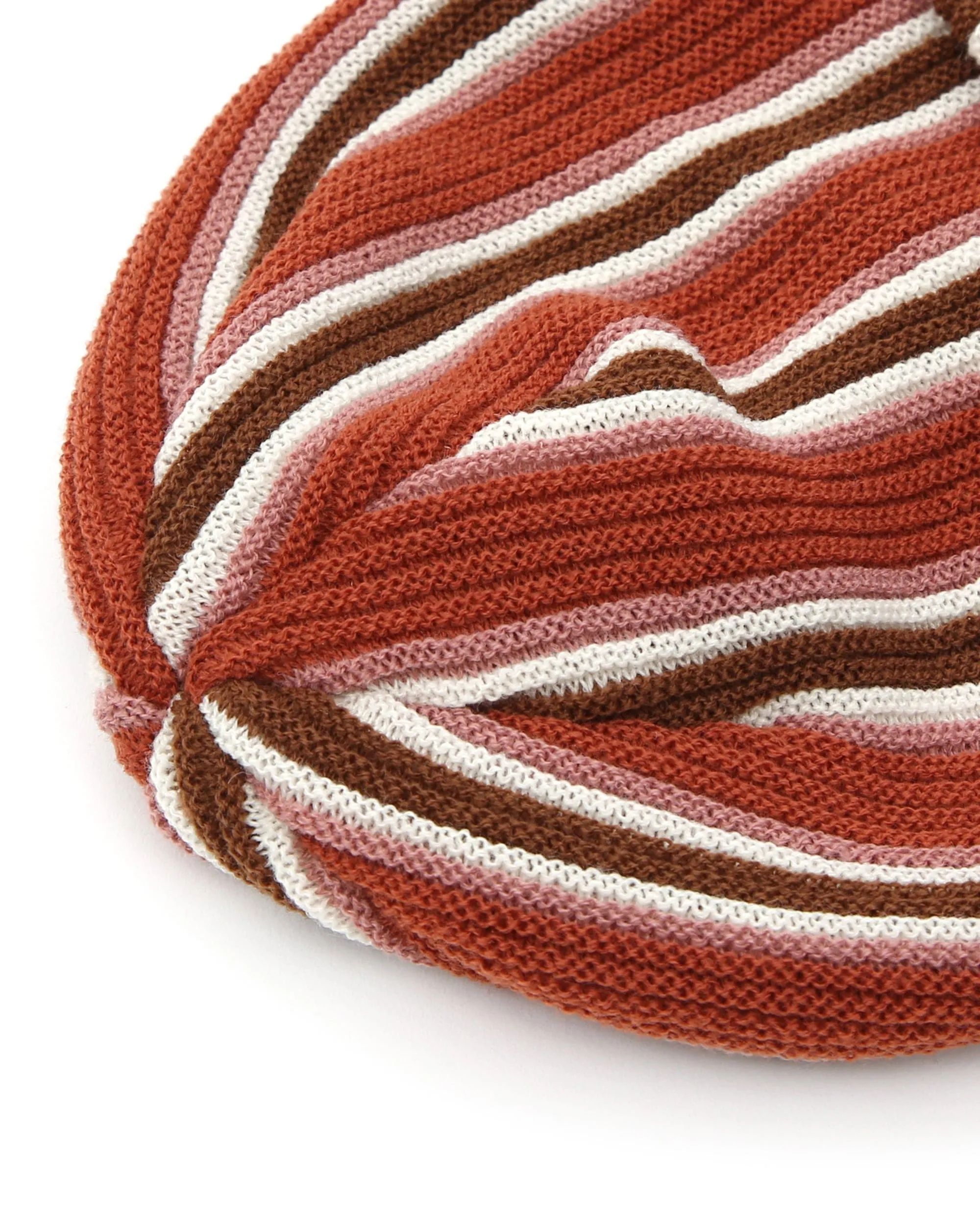 BEANIE / VERTICAL STRIPE / BRICK sold by Undercontrol product image thumbnail 5