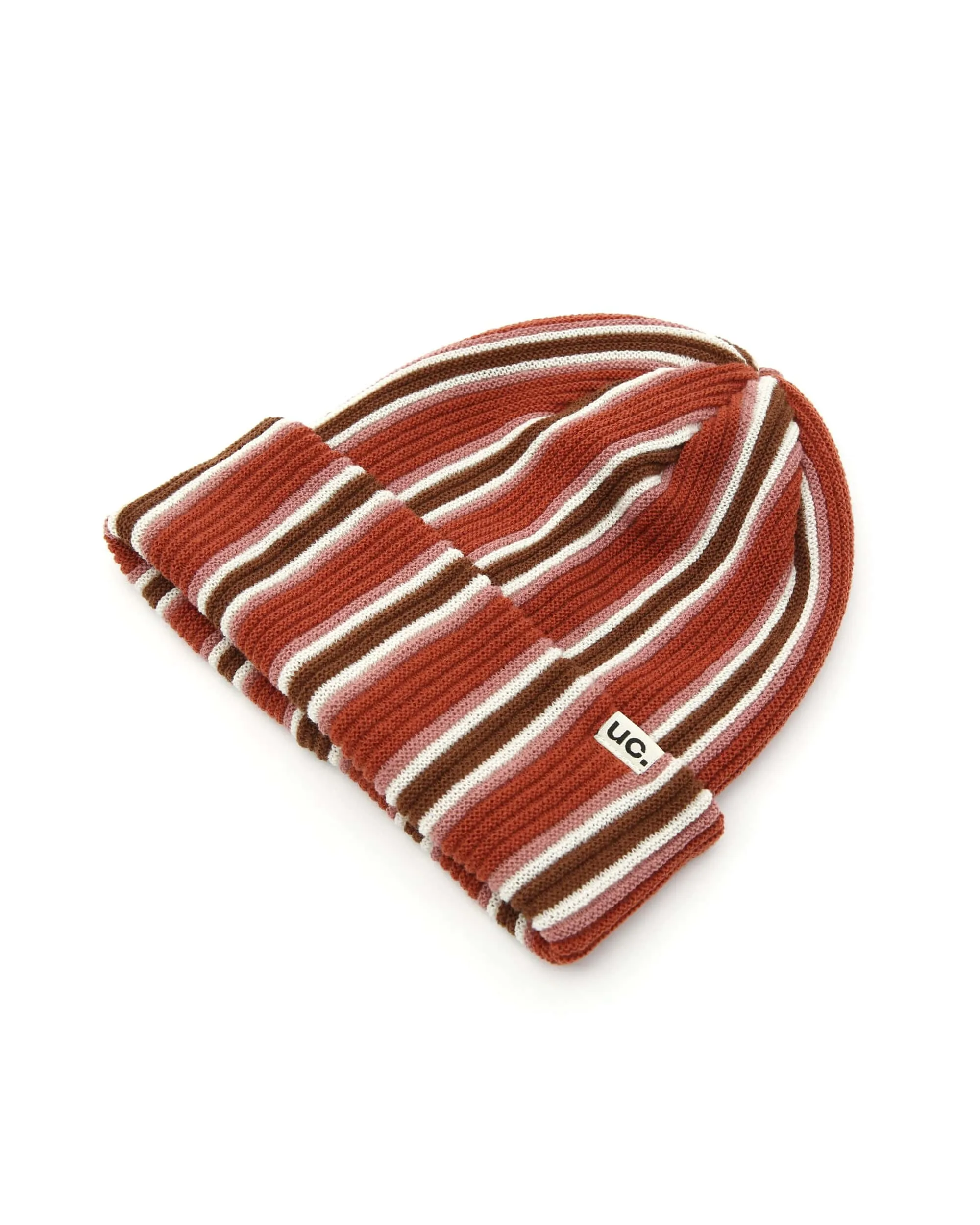BEANIE / VERTICAL STRIPE / BRICK sold by Undercontrol product image thumbnail 3