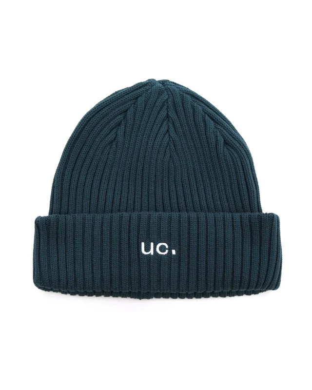 BEANIE / RIB / LOOSE / UC / GREEN made by Undercontrol