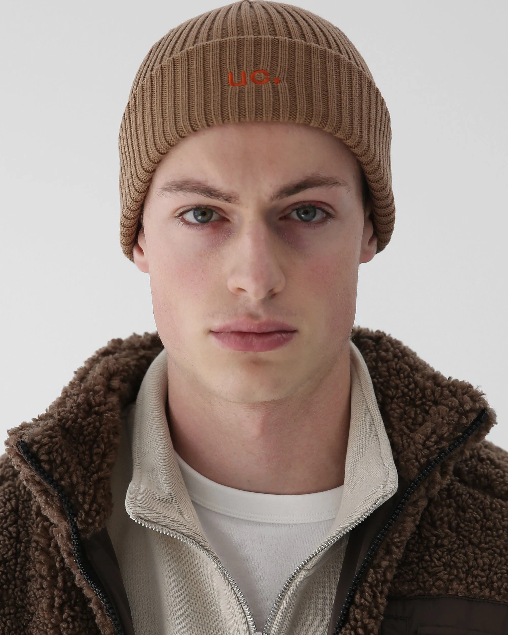 BEANIE / RIB / LOOSE / UC / BROWN sold by Undercontrol product image thumbnail 2
