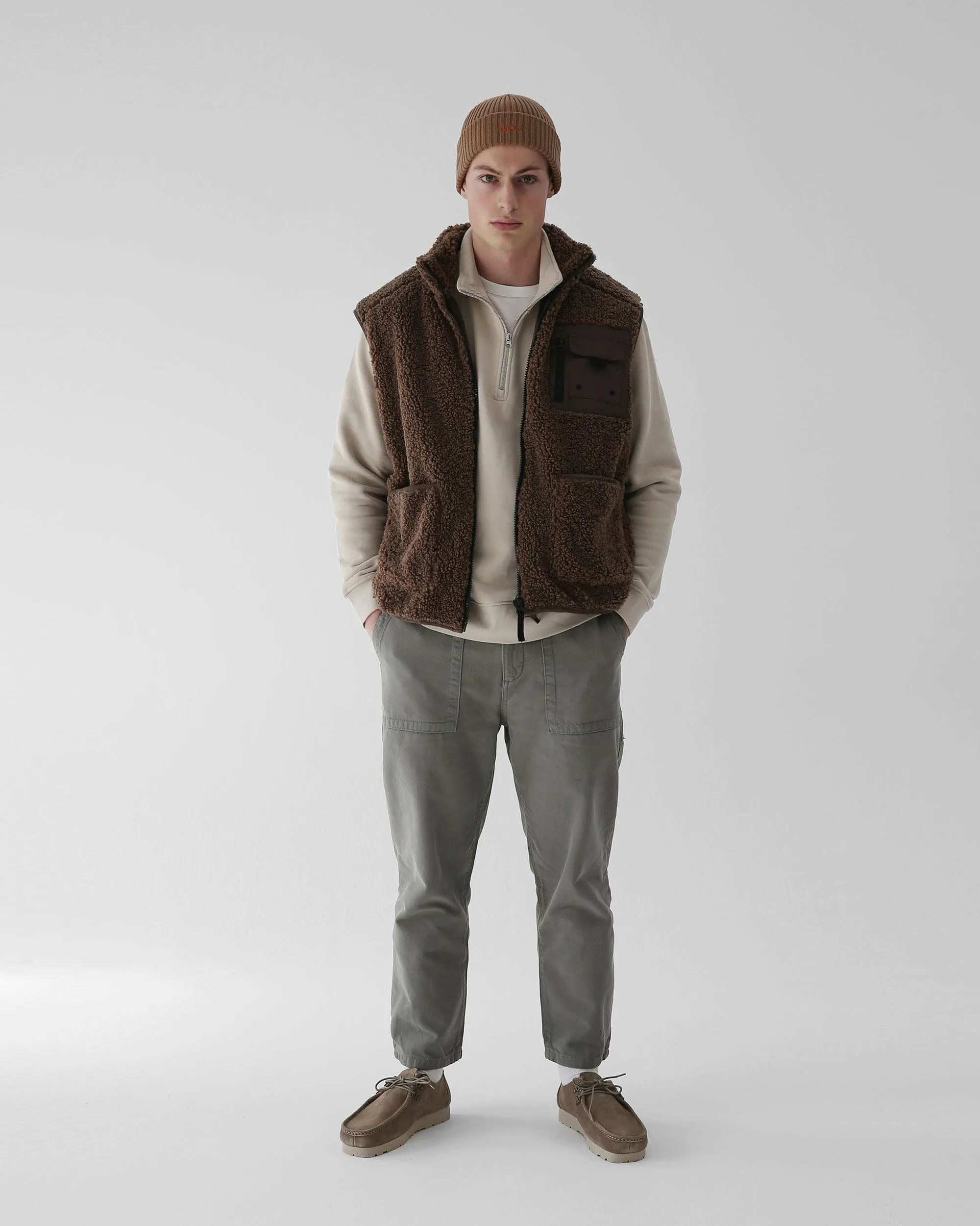 BEANIE / RIB / LOOSE / UC / BROWN sold by Undercontrol product image thumbnail 5