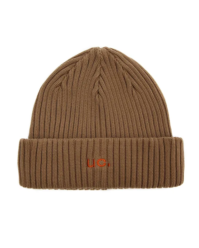 BEANIE / RIB / LOOSE / UC / BROWN made by Undercontrol