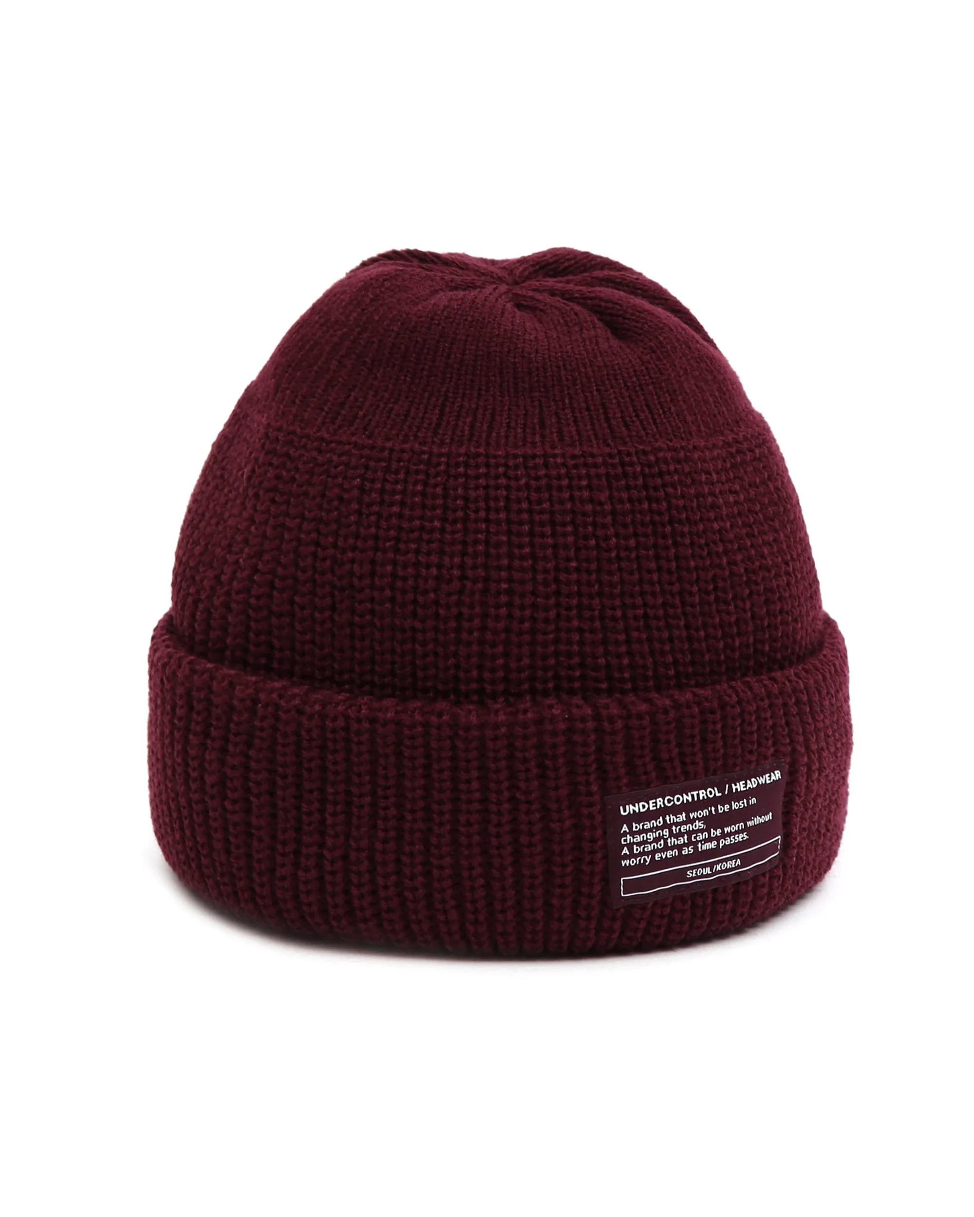 BEANIE / MONK FIT / WINE sold by Undercontrol product image thumbnail 3