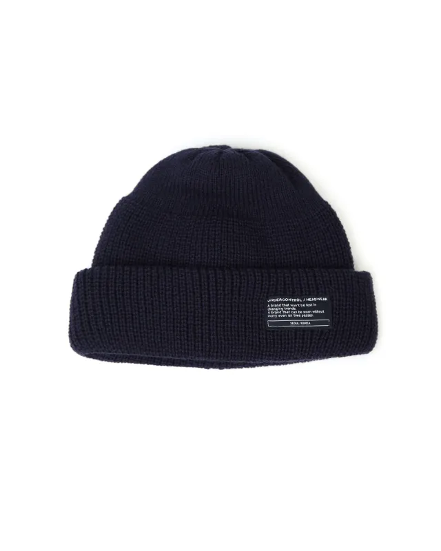 BEANIE / MONK FIT / NAVY sold by Undercontrol